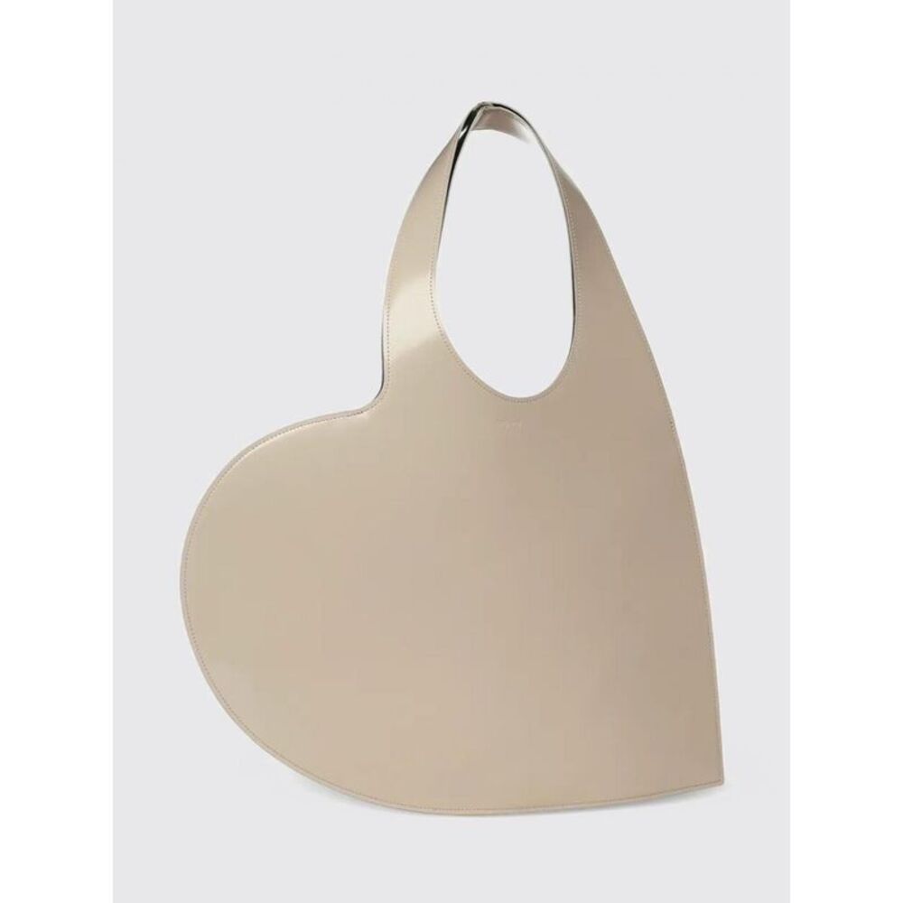 Coperni Women Heart Coperni Leather Tote Bag